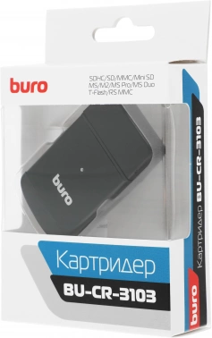 Устройство чтения карт памяти USB2.0 Buro BU-CR-3103
