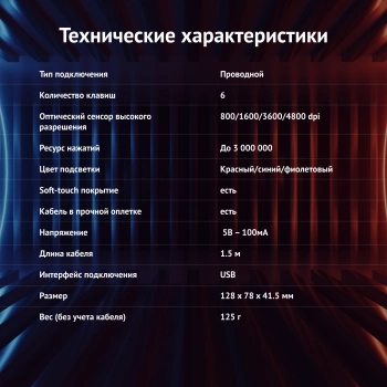 Мышь Оклик 915G HELLWISH V2