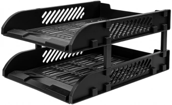 Лоток горизонтальный Deli E9216black