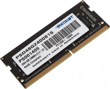 Память DDR4 8GB 2400MHz Patriot  PSD48G240081S