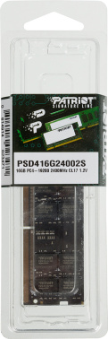 Память DDR4 16GB 2400MHz Patriot  PSD416G24002S