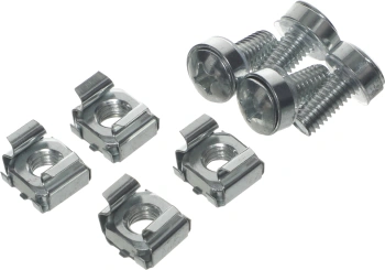 Кабельный органайзер горизонтальный ЦМО ГКО-1-9-9005 двухсторонний кольца 1U шир.:19