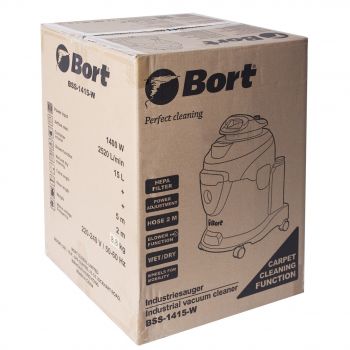 Строительный пылесос Bort BSS-1415-W