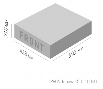Источник бесперебойного питания Ippon Innova RT II 10000