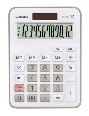 Калькулятор настольный Casio MX-12B-WE