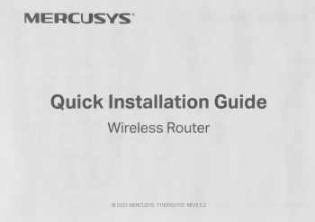 Роутер беспроводной Mercusys MW305R