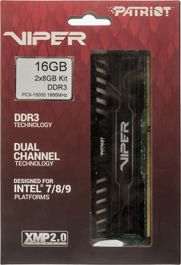 Память DDR3 2x8GB 1866MHz Patriot  PV316G186C0K