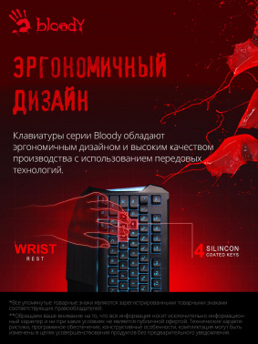 Клавиатура A4Tech Bloody B130