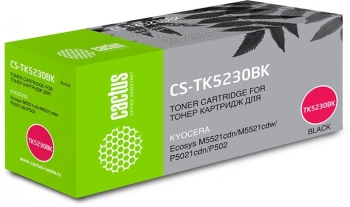 Картридж лазерный Cactus CS-TK5230BK