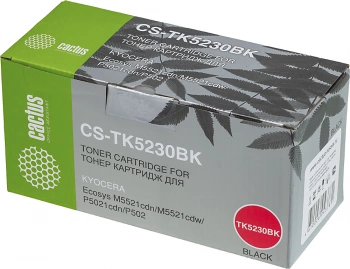 Картридж лазерный Cactus CS-TK5230BK