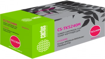 Картридж лазерный Cactus CS-TK5240M