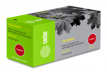 Картридж лазерный Cactus CS-C040HY