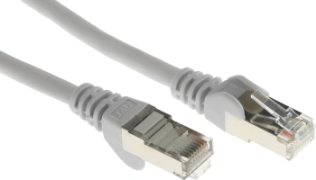 Патч-корд Lanmaster TWT-45-45-1.0/S-GY FTP RJ-45 вил.-вилка RJ-45 кат.5E 1м серый ПВХ (уп.:1шт)
