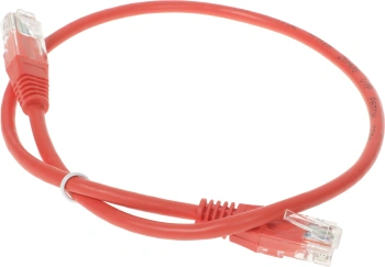 Патч-корд Lanmaster TWT-45-45-0.5-OR UTP RJ-45 вил.-вилка RJ-45 кат.5E 0.3м оранжевый ПВХ
