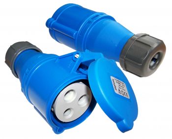 Розетка Lanmaster LAN-IEC-309-32A1P/F