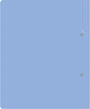 Папка на 2-х D-кольцах Бюрократ Gems GEM0812/2RAZURE A4 пластик 0.7мм кор.32мм торц.карм с бум. встав голубой топаз