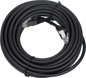 Патч-корд Lanmaster LAN-PC45/S5E-7.0-BK FTP RJ-45 вил.-вилка RJ-45 кат.5E 7м черный LSZH