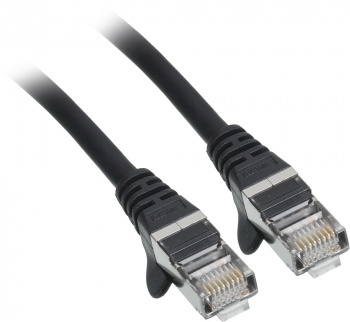 Патч-корд Lanmaster LAN-PC45/S5E-7.0-BK FTP RJ-45 вил.-вилка RJ-45 кат.5E 7м черный LSZH