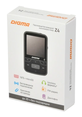 Плеер Hi-Fi Flash Digma Z4 BT