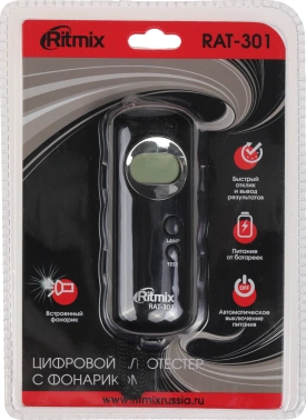 Алкотестер Ritmix RAT-301