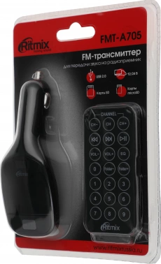 Автомобильный FM-модулятор Ritmix FMT-A705