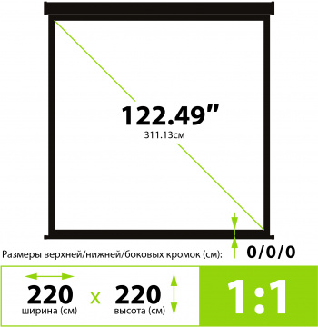 Экран Cactus 122