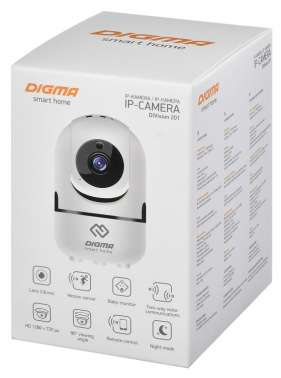 Камера видеонаблюдения IP Digma DiVision  201