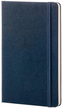 Блокнот Moleskine CLASSIC QP062B20 Large 130х210мм 240стр. нелинованный твердая обложка синий сапфир