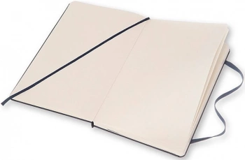 Блокнот Moleskine CLASSIC QP062B20 Large 130х210мм 240стр. нелинованный твердая обложка синий сапфир