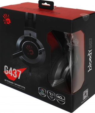 Наушники с микрофоном A4Tech Bloody G437