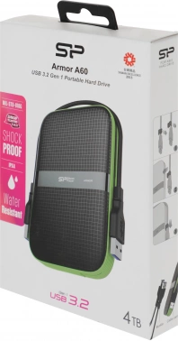 Жесткий диск Silicon Power USB3.0 4TB SP040TBPHDA60S3K A60