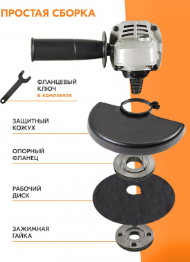 Углошлифовальная машина Вихрь УШМ-150/1300