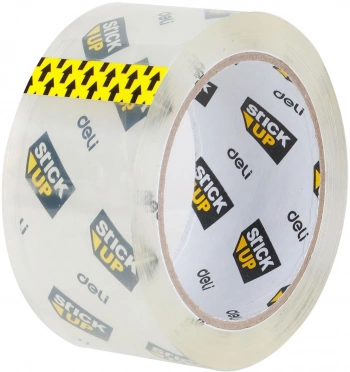 Клейкая лента Deli E37662 кристально-прозрачная шир.48мм дл.66м 48мкм (упак.:6шт)