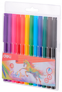 Фломастеры Deli  EC10003
