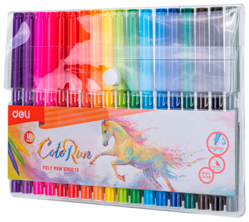 Фломастеры Deli  EC10013