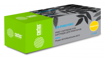 Картридж лазерный Cactus CS-PH6510XC