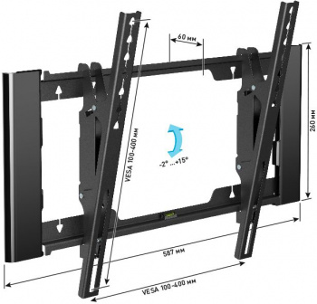 Кронштейн для телевизора Holder T4925-B