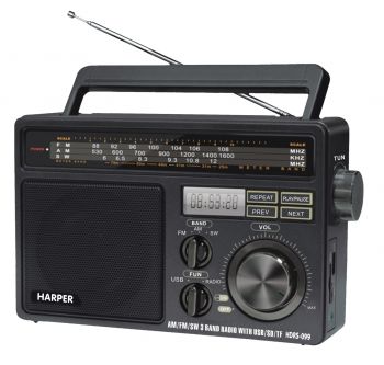 Радиоприемник настольный Harper HDRS-099