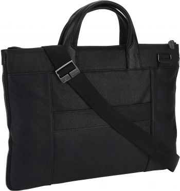 Деловая сумка Piquadro Black Square CA4021B3/N с отделением для ноутбука 15.6