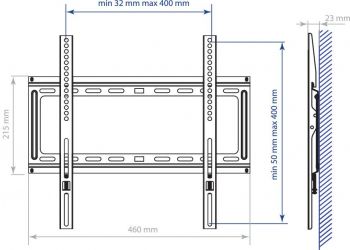 Кронштейн для телевизора Kromax IDEAL-3