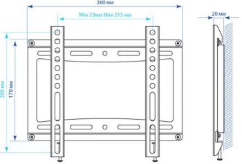 Кронштейн для телевизора Kromax IDEAL-5
