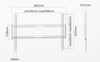 Кронштейн для телевизора Ultramounts UM814F