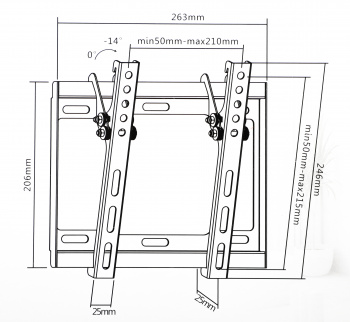 Кронштейн для телевизора Ultramounts UM831T