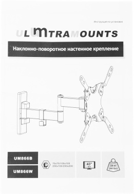 Кронштейн для телевизора Ultramounts UM866W