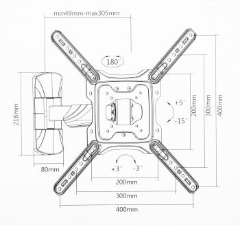 Кронштейн для телевизора Ultramounts UM869