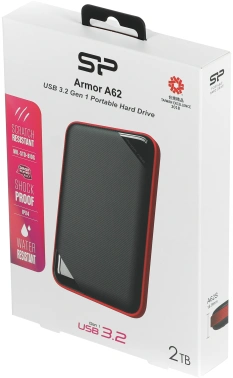 Жесткий диск Silicon Power USB3.1 2TB SP020TBPHD62SS3K A62S