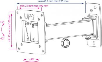 Кронштейн для телевизора Kromax OPTIMA-103