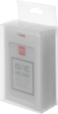 Бейдж для пропуска Deli 8317white