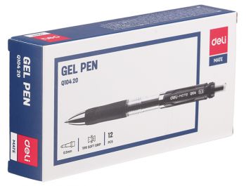 Ручка гелев. автоматическая Deli Mate EQ10420