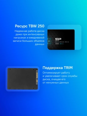Накопитель SSD Silicon Power SATA-III 512GB SP512GBSS3A55S25